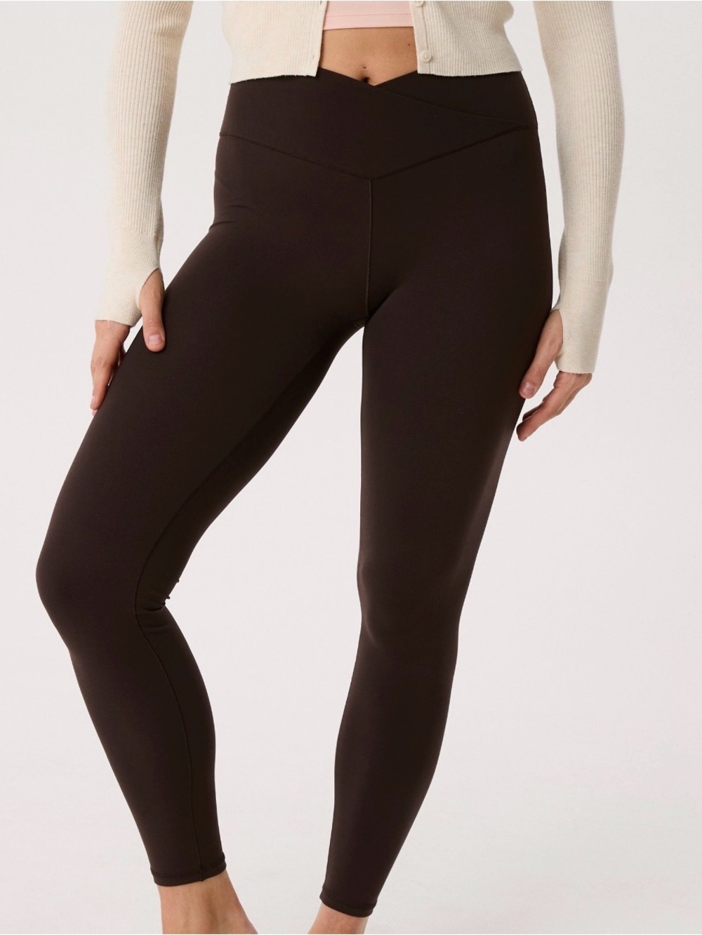 OFFLINE by Aerie Real Me High Waisted Crossover Legging - Small Short